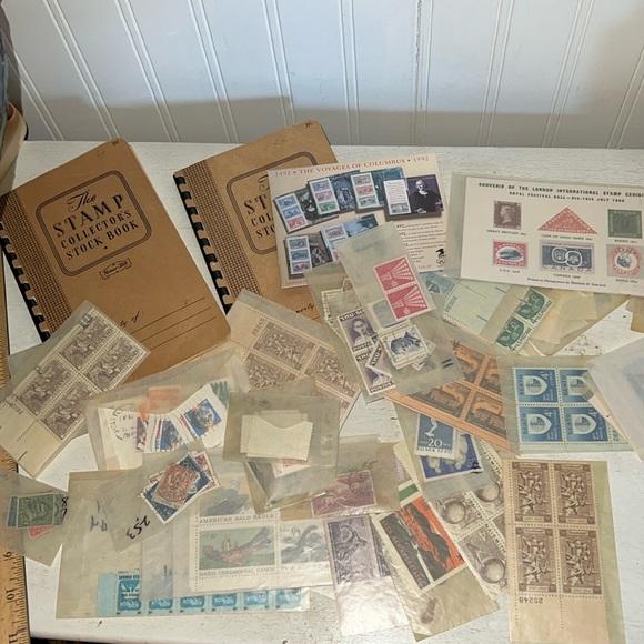 Large stamp collection used & unused different countries - Picture 1 of 13